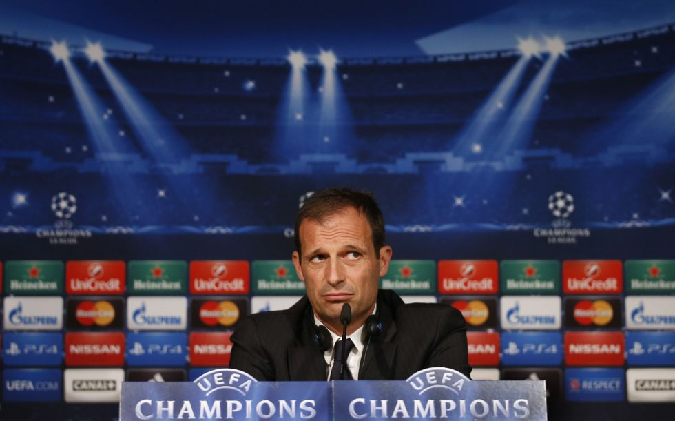 Allegri: "Vamos a luchar 95 minutos para estar en Berlín" (FOTO: Reuters)