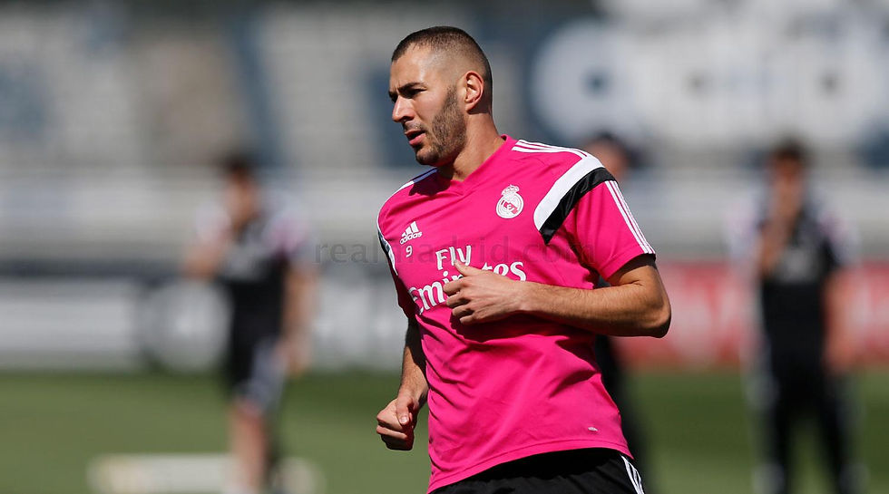 Benzema supera la prueba (FOTO: real madrid)