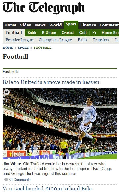 En Inglaterra siguen 'picando piedra' por Gareth Bale