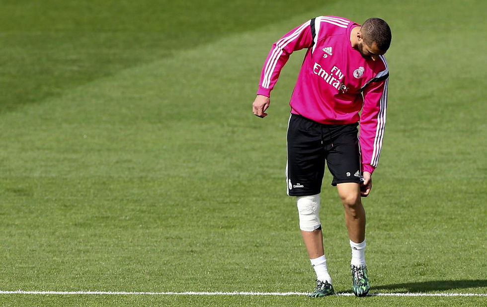 Benzema no estará ante el Getafe (FOTO: Agencias)