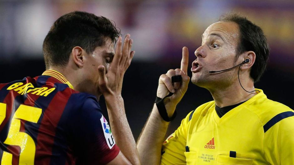 Mateu Lahoz será el árbitro del Clasico