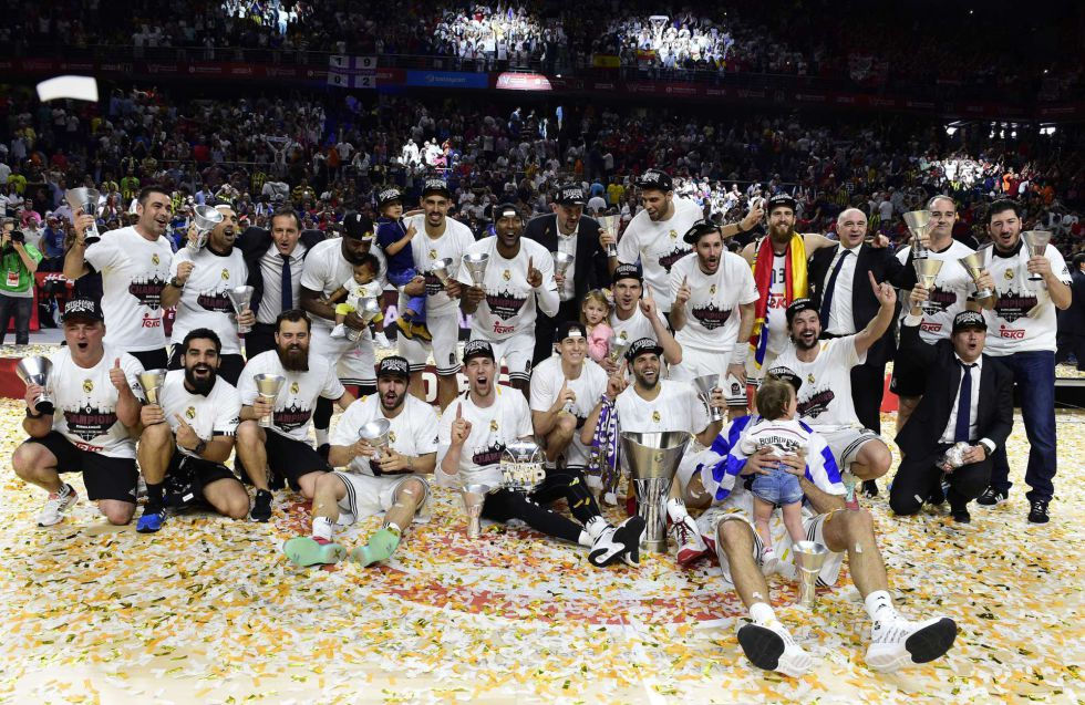 ¿Cómo no te voy a querer? ¡Si fuiste campeón de Europa por Novena vez! (78-59) (FOTO: real madrid)