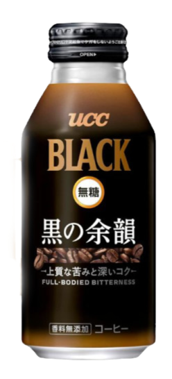 UCC 無糖特濃黑咖啡 375ml