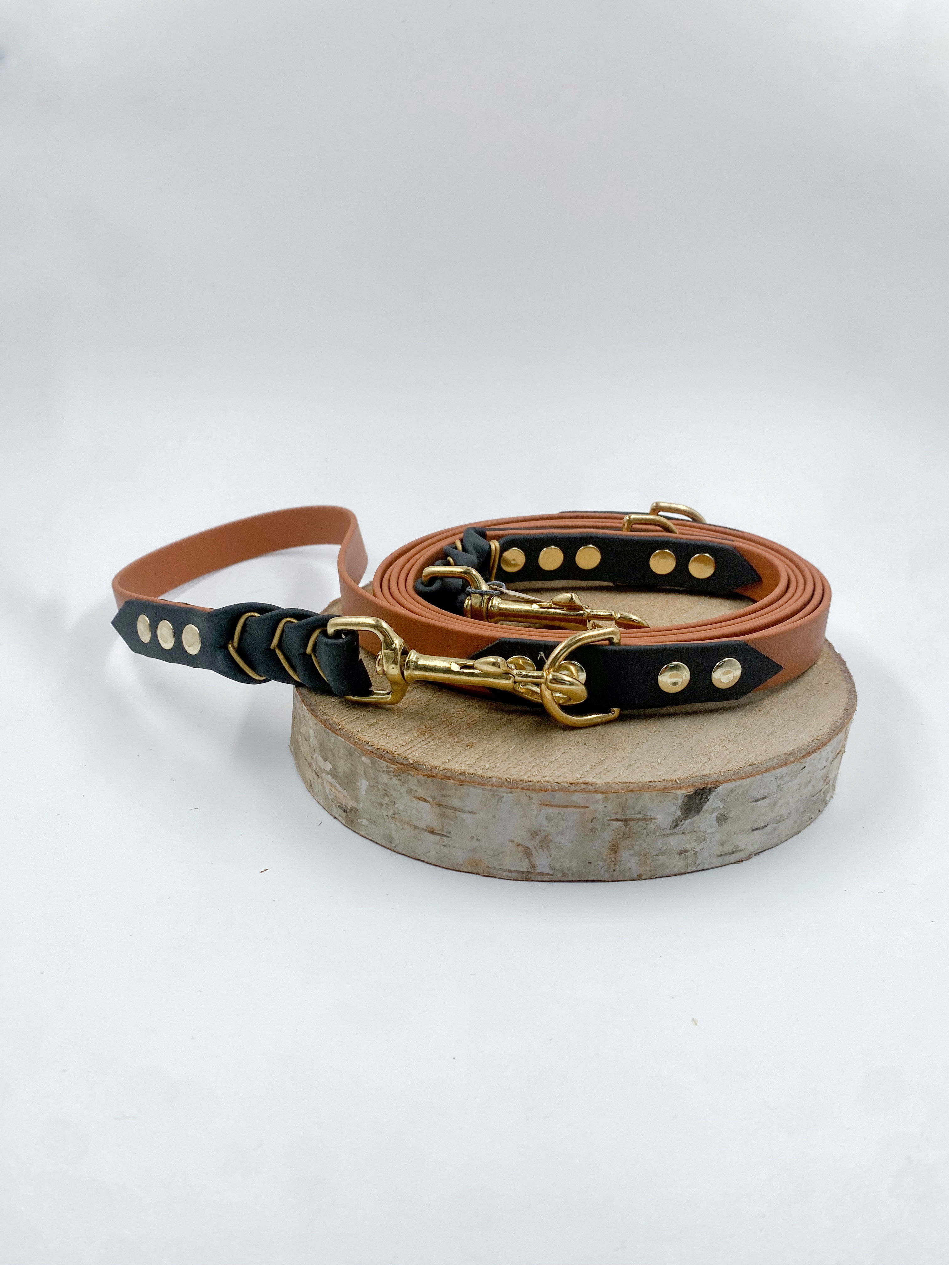 Laisse 3 points "Braided" 2m80