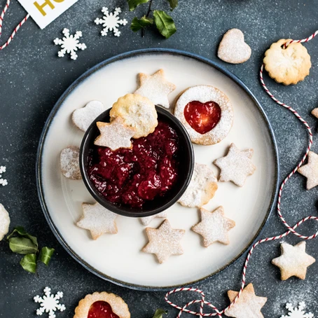 The Ultimate Butter Cookies (with Cherry Jam)