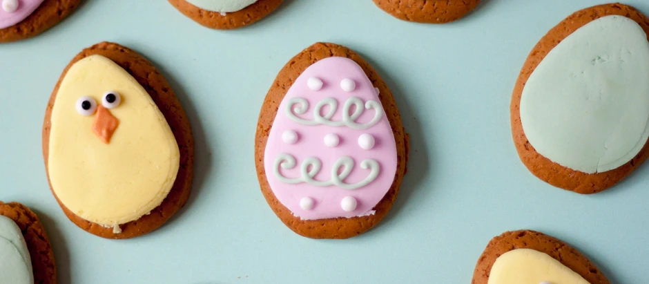 Easter Egg Sugar Cookies