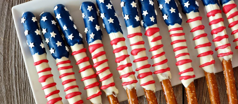 Patriotic Pretzels