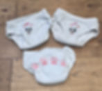 My little training pants cat