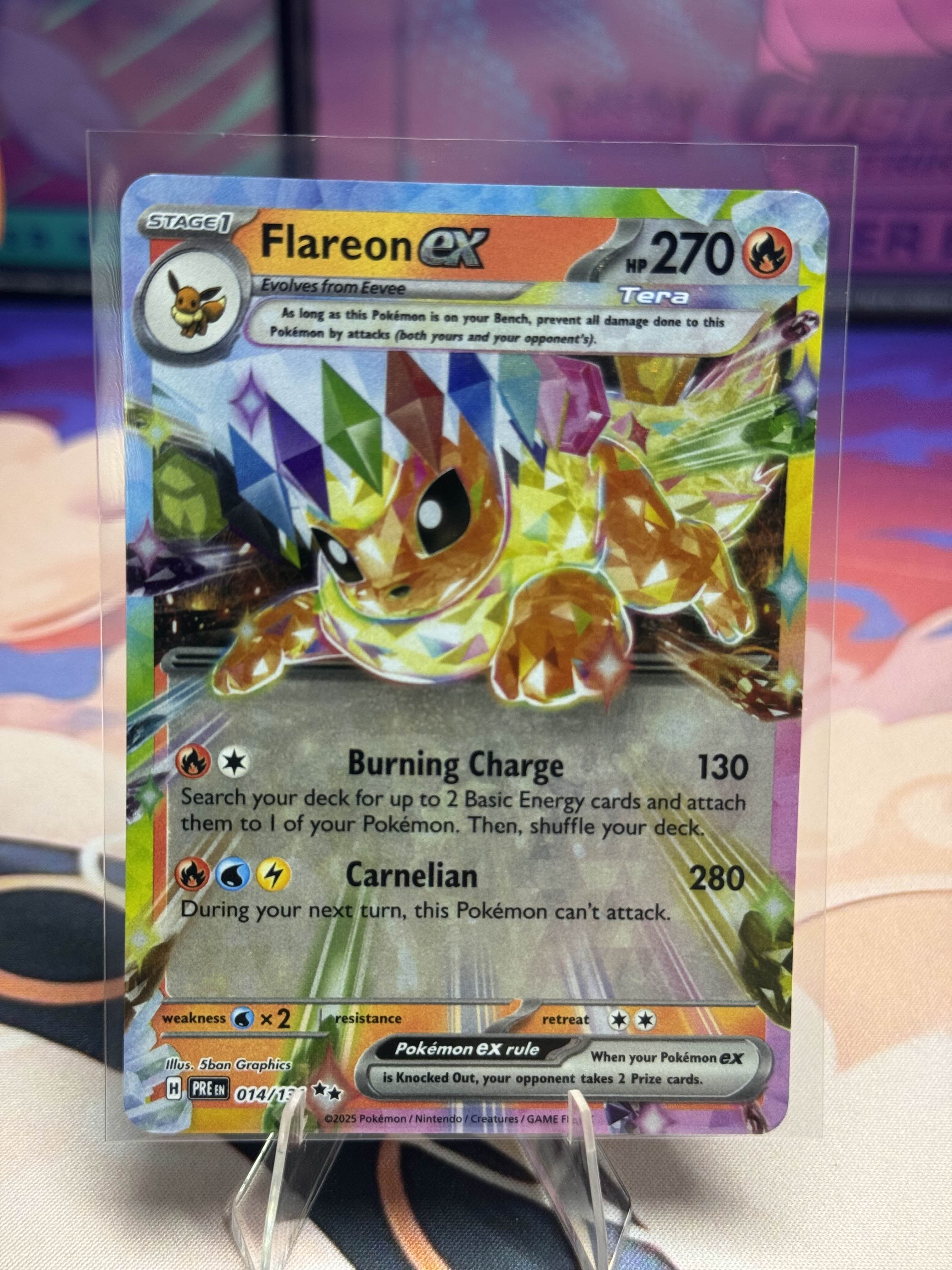 Flareon ex - 014/131 - Prismatic Evolutions