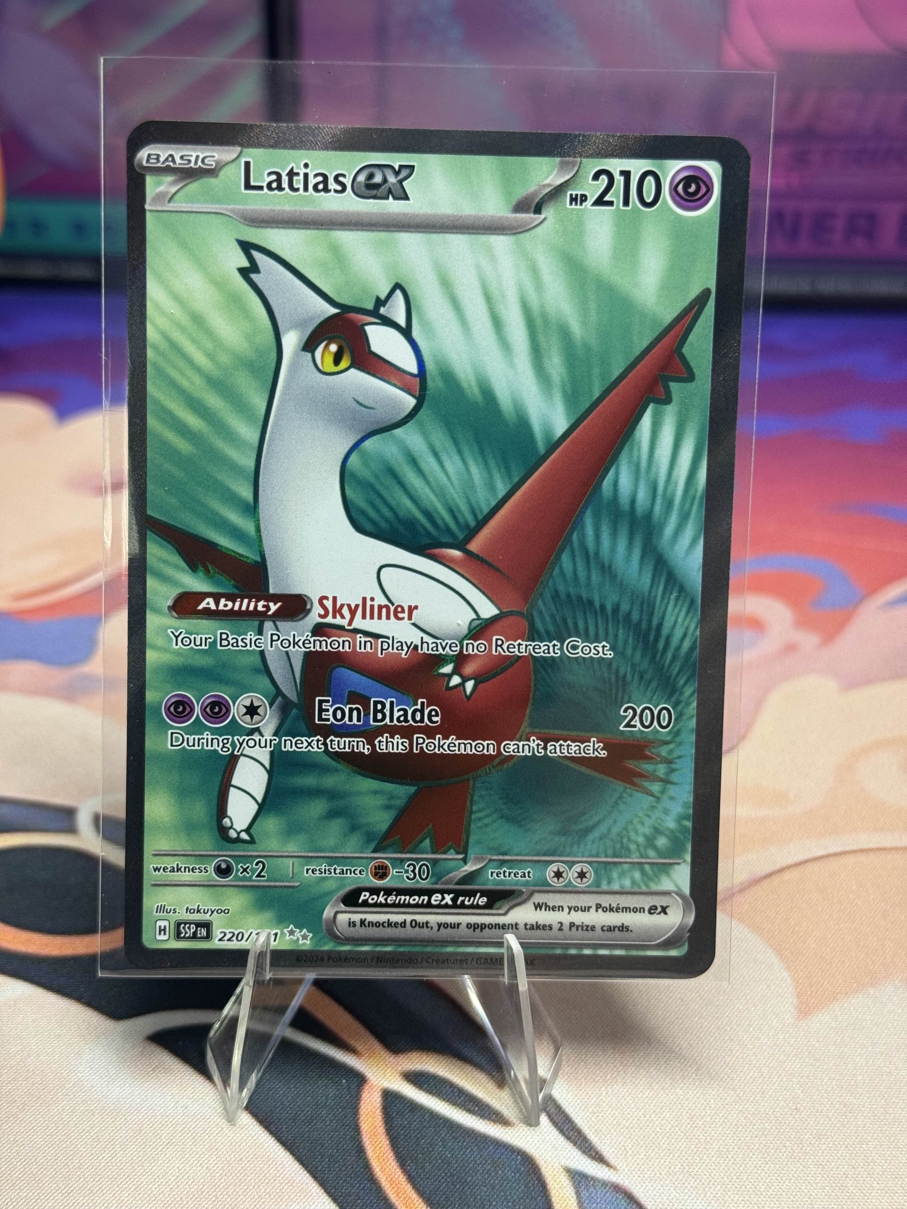 Latias ex - 220/191 - Surging Sparks