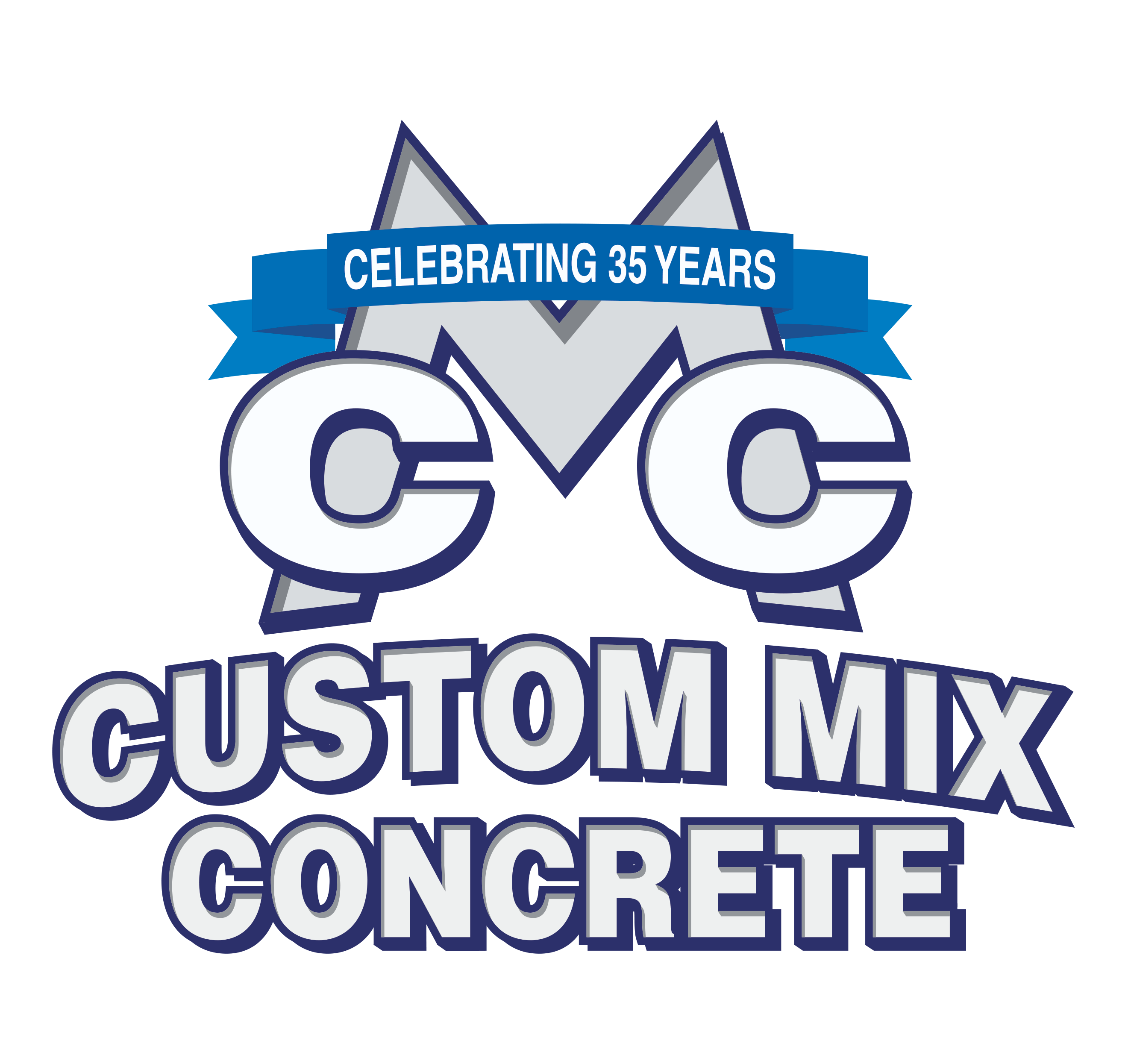 Custom Mix Concrete Inc. logo