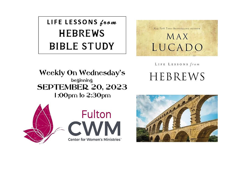 Bible Study - Book of Hebrews