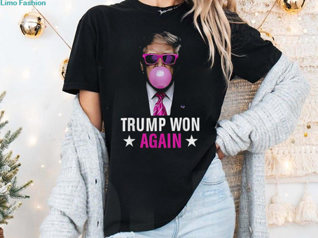 Congratulations Trump Won Again 2024 Election Vote President 47th American Shirt