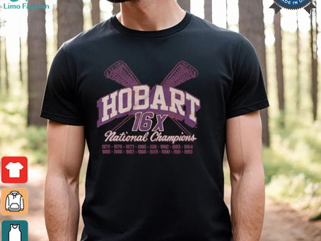 Hobart Vintage Lacrosse National Champs Shirt