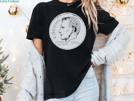 Kirk Cousins In Kirko We Trust 2024 T Shirts