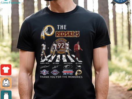 Washington Redskins 92nd Anniversary Thank You For The Memories T Shirt