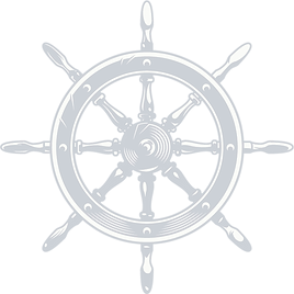 Ship wheel graphic