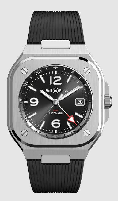 Bell & Ross BR 05 GMT BR05G-BL-ST/SRB Replica Watch content media