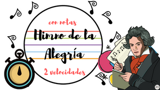 Himno de la Alegría - Partitura