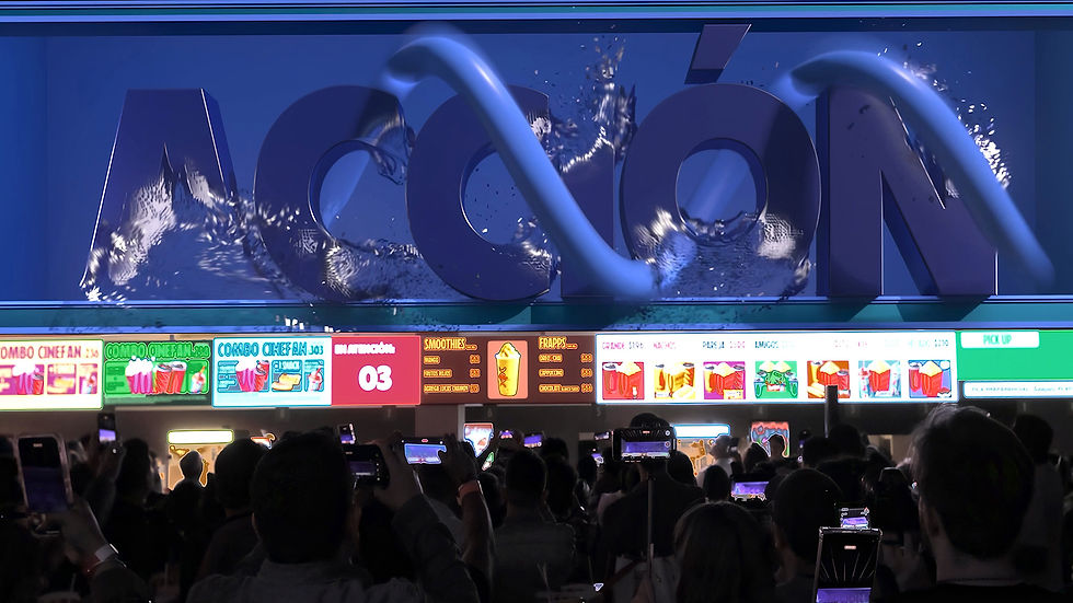 Acción - Cinemex rebranding
