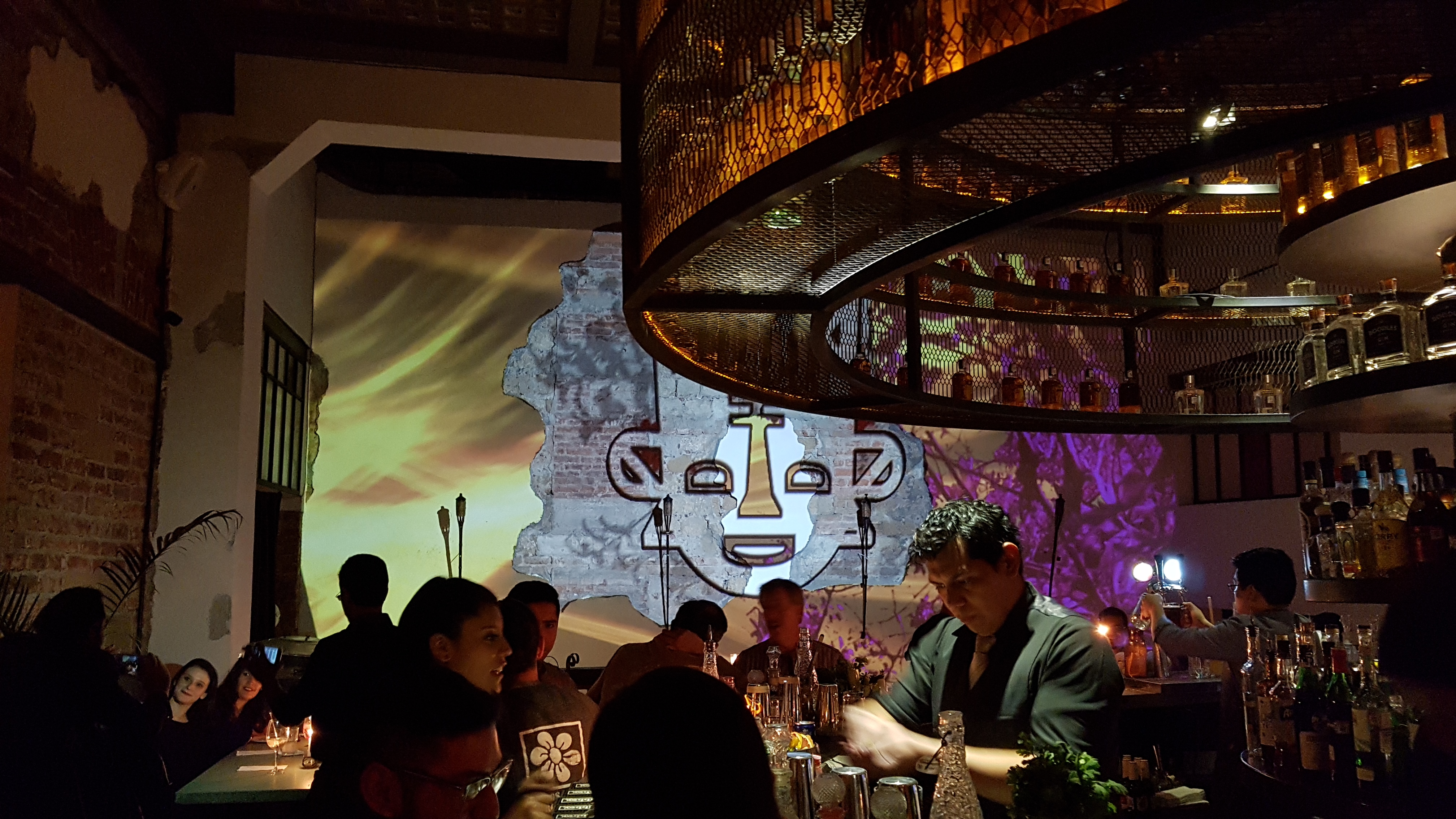 Video mapping - La Luciferina