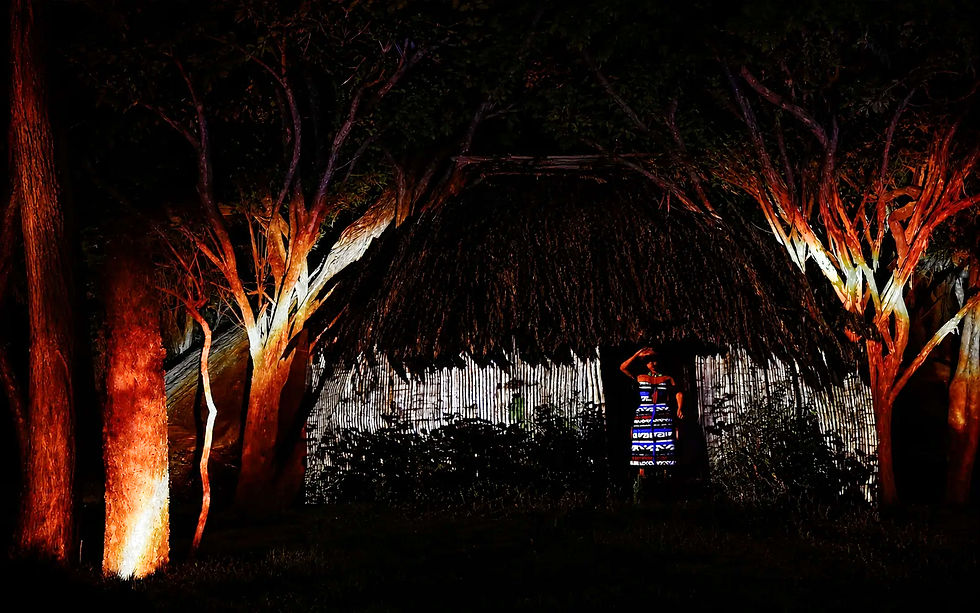 Steps of Light: Permanent Night Tour at Dzibilchaltun -Yucatan