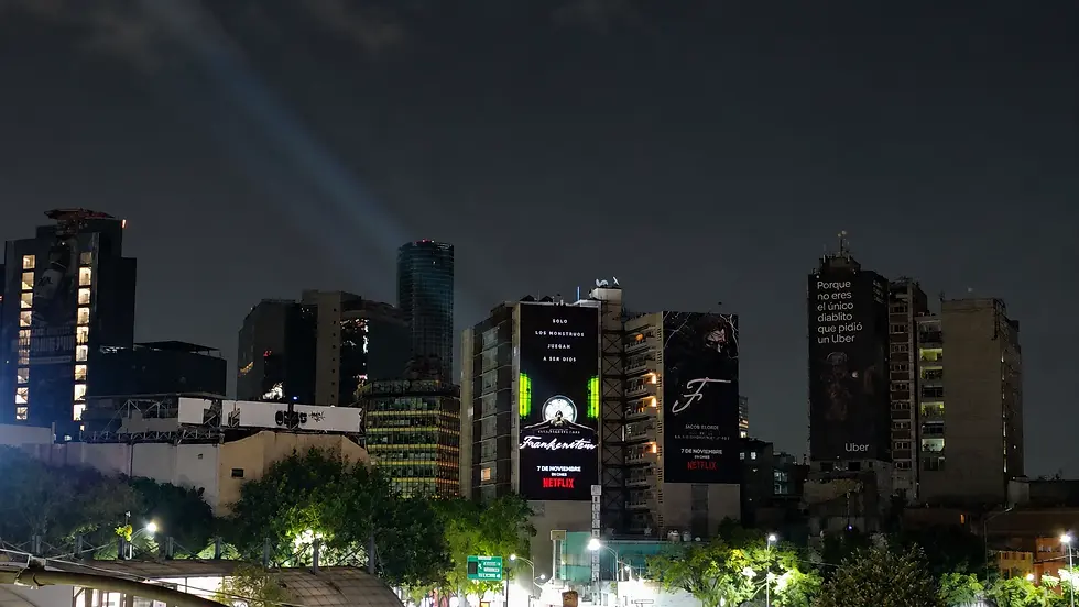Glorieta insurgentes 2 - Frankenstein Netflix - Lanzamiento 2025 - Maizz Visual