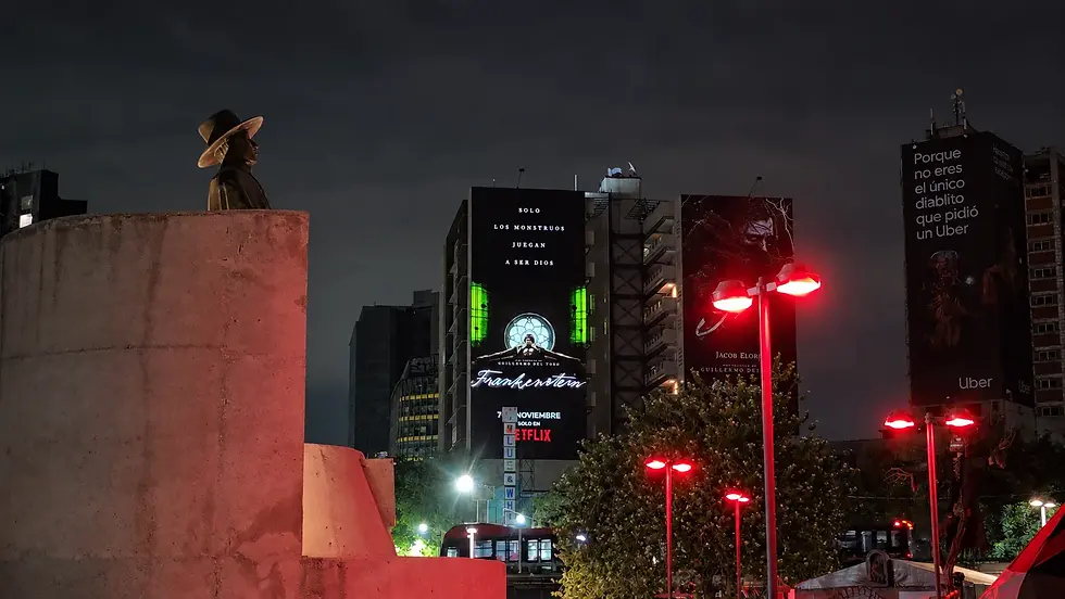 Glorieta insurgentes 3 - Frankenstein Netflix - Lanzamiento 2025 - Maizz Visual