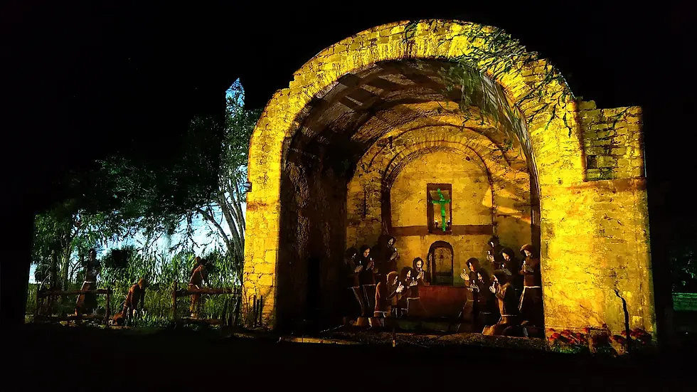 Steps of Light: Permanent Night Tour at Dzibilchaltun -Yucatan