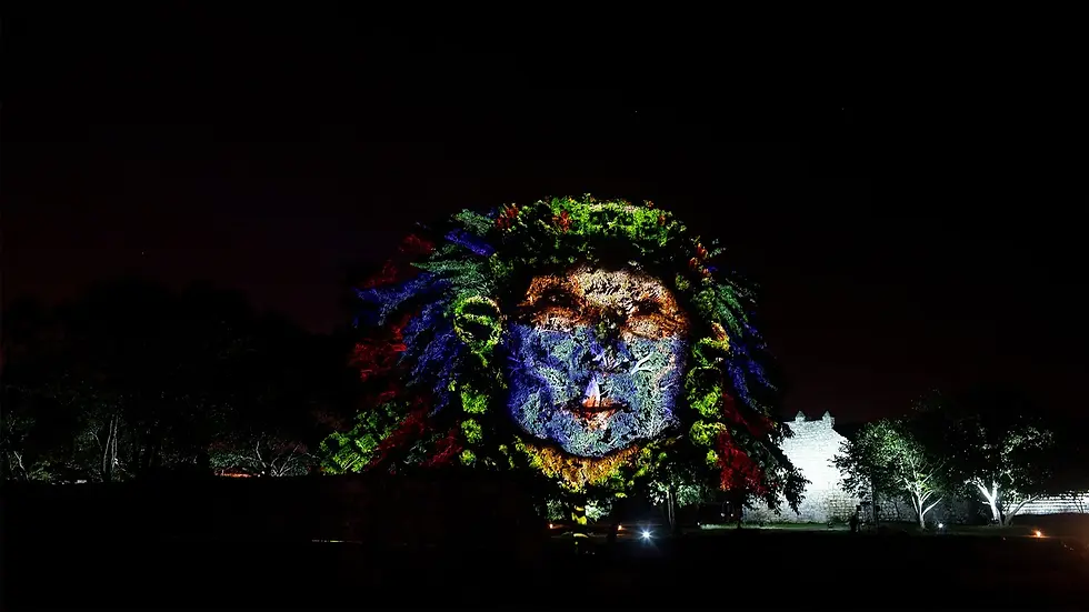 Steps of Light: Permanent Night Tour at Dzibilchaltun -Yucatan