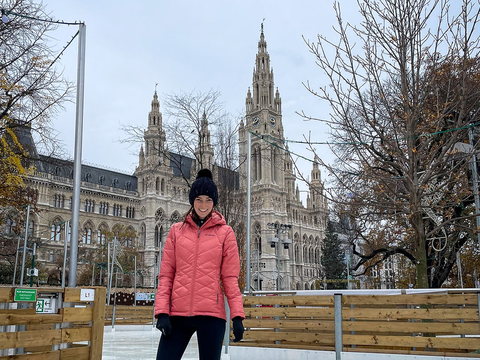 Most Canadian Thing a Canadian Could Do While Traveling... Ice Skating in Austria!