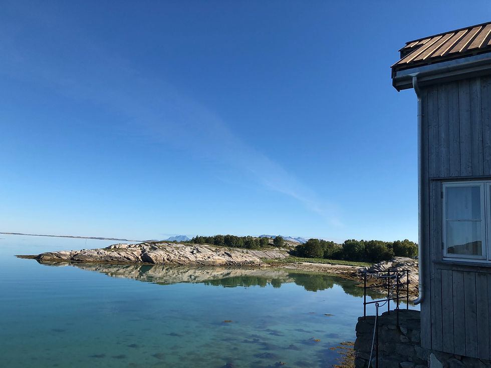 Huset sett fra TV stuen