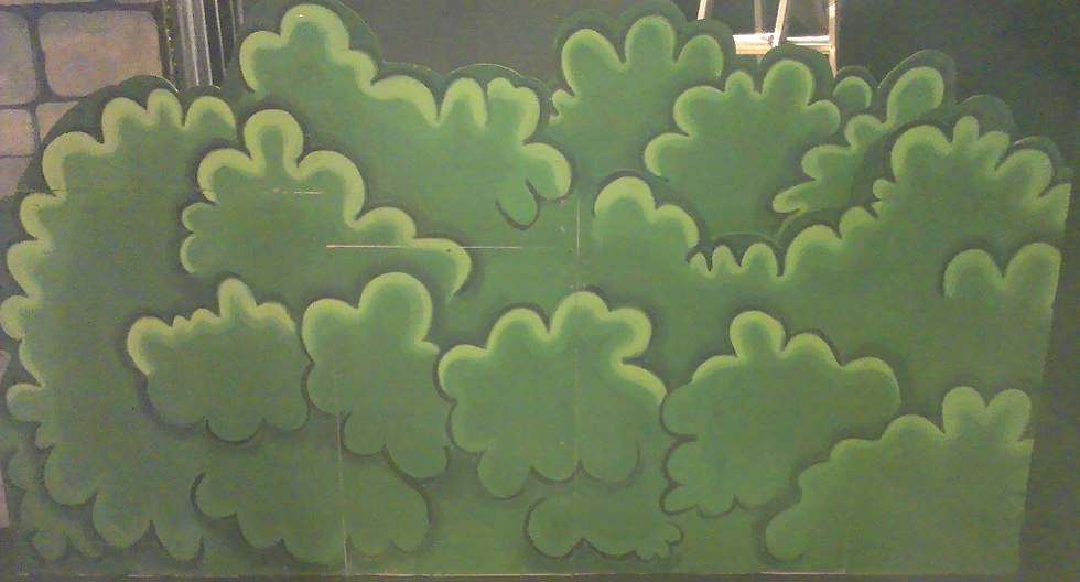 Cartoon Bushes