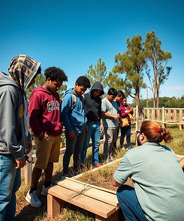 a wide view of the whole class of (teens