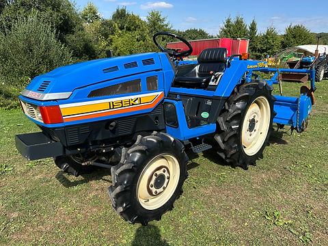 ISEKI TU185 4WD Compact Tractor & 1.4 Meter Rotavator | Tractors