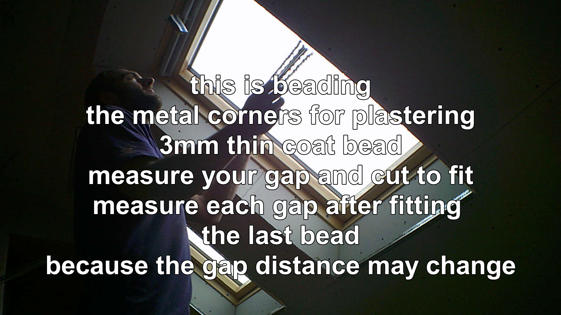 metal beading for plaster work