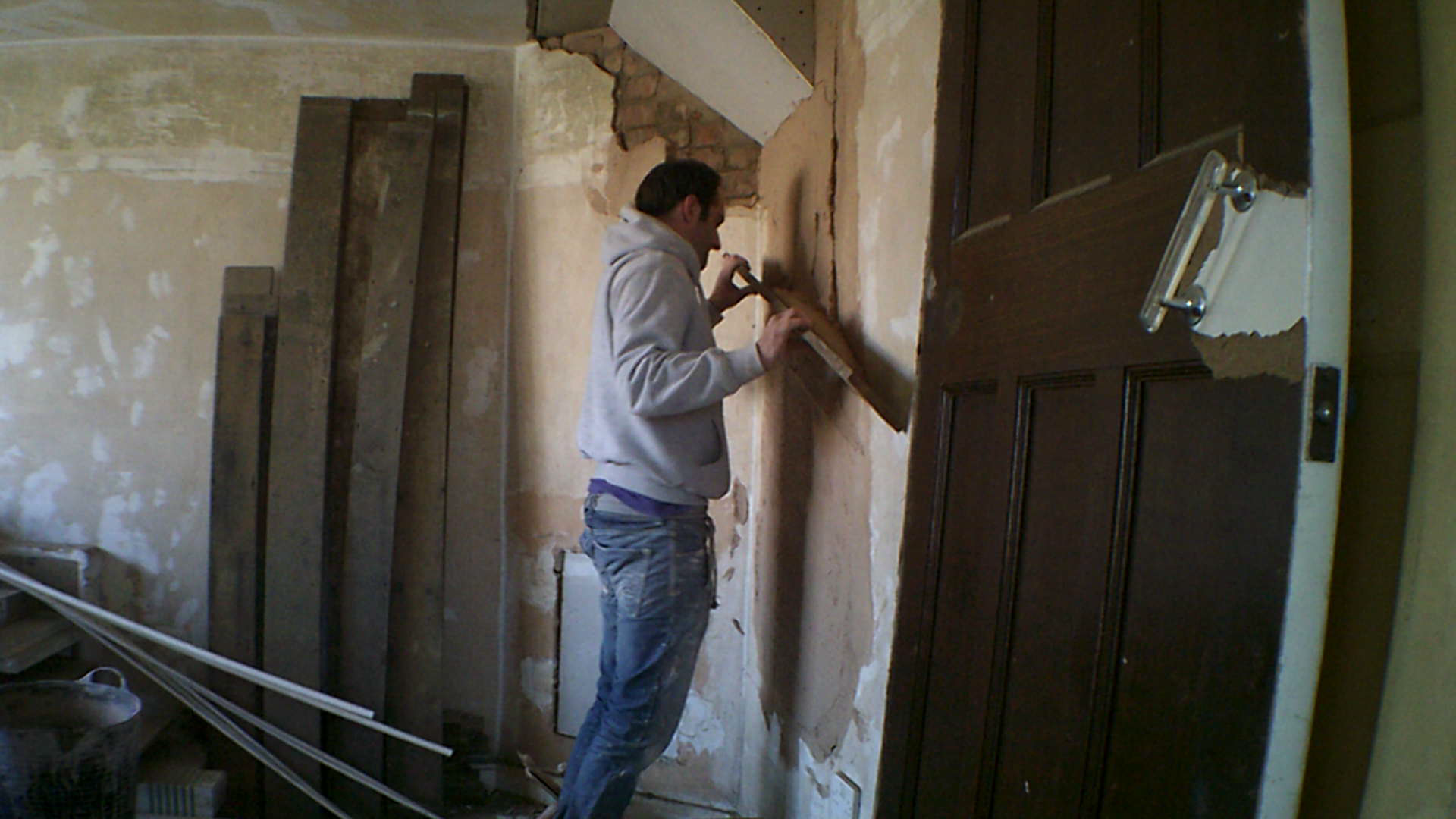 under coat plaster browning