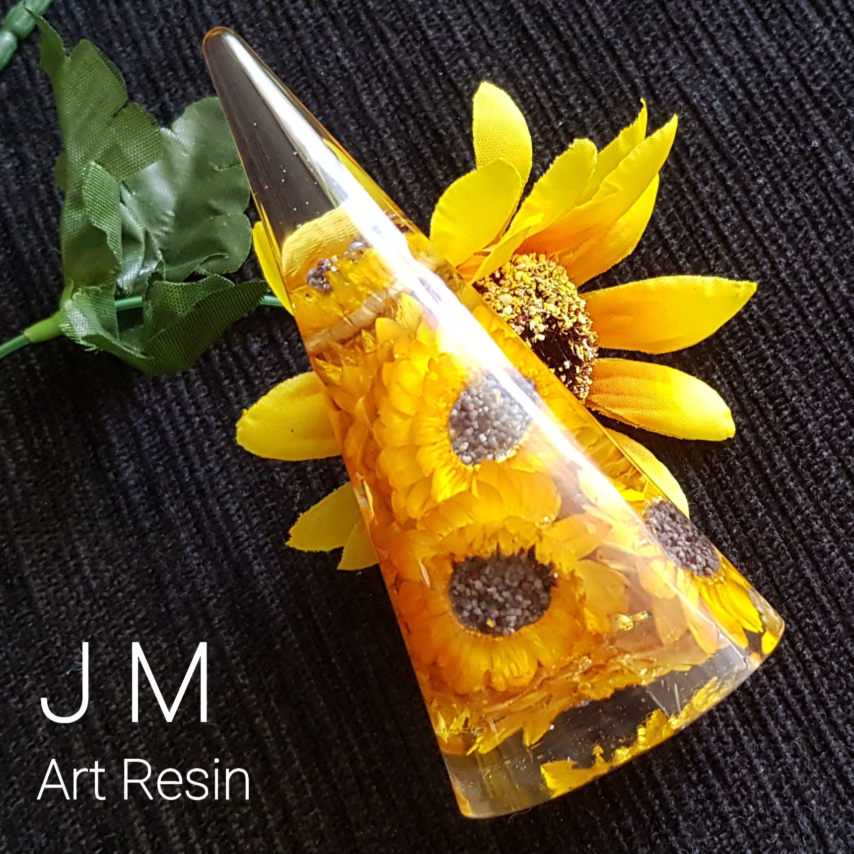 'Daisy Sunflower' Ring holder 11cm