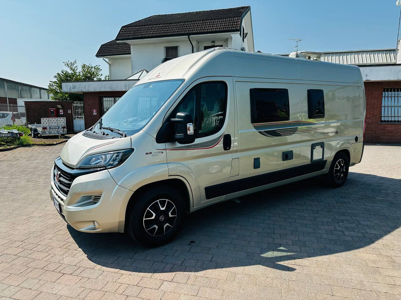 CAMPER USATO ROLLER TEAM, IL MEZZO SUPER AGILE PER LA TUA FAMIGLIA AL PREZZO GIUSTO
DIMENSIONI
599X205X265
MECCANICA
FIAT DUCATO 2.300 CC 150 CV
POSTI VIAGGIO 4
POSTI LETTO 4
ACCESSORI
COLORE ORO
RADIO CON RETROCAMERA
CERCHI IN LEGA 16"
LUCI DIURNE LED
OSCURANTI PLISSETTATI
TENDALINO
LUCE ESTERNA LED
ANTENNA SATELLITARE AUTOMATICA + TV
ALLARME PERIMETRALE
ALLARME VOLUMETRICO
MIDI HEKI 700X500
PRESE USB
SERBATOIO ACQUE GRIGIE CON RESISTENZA
TAGLIANDO MOTORE IN CONSEGNA
TAGLIANDO DISTRIBUZIONE IN CONSEGNA