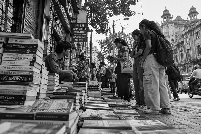 Beneath the Trees, Booksellers’ Street.png