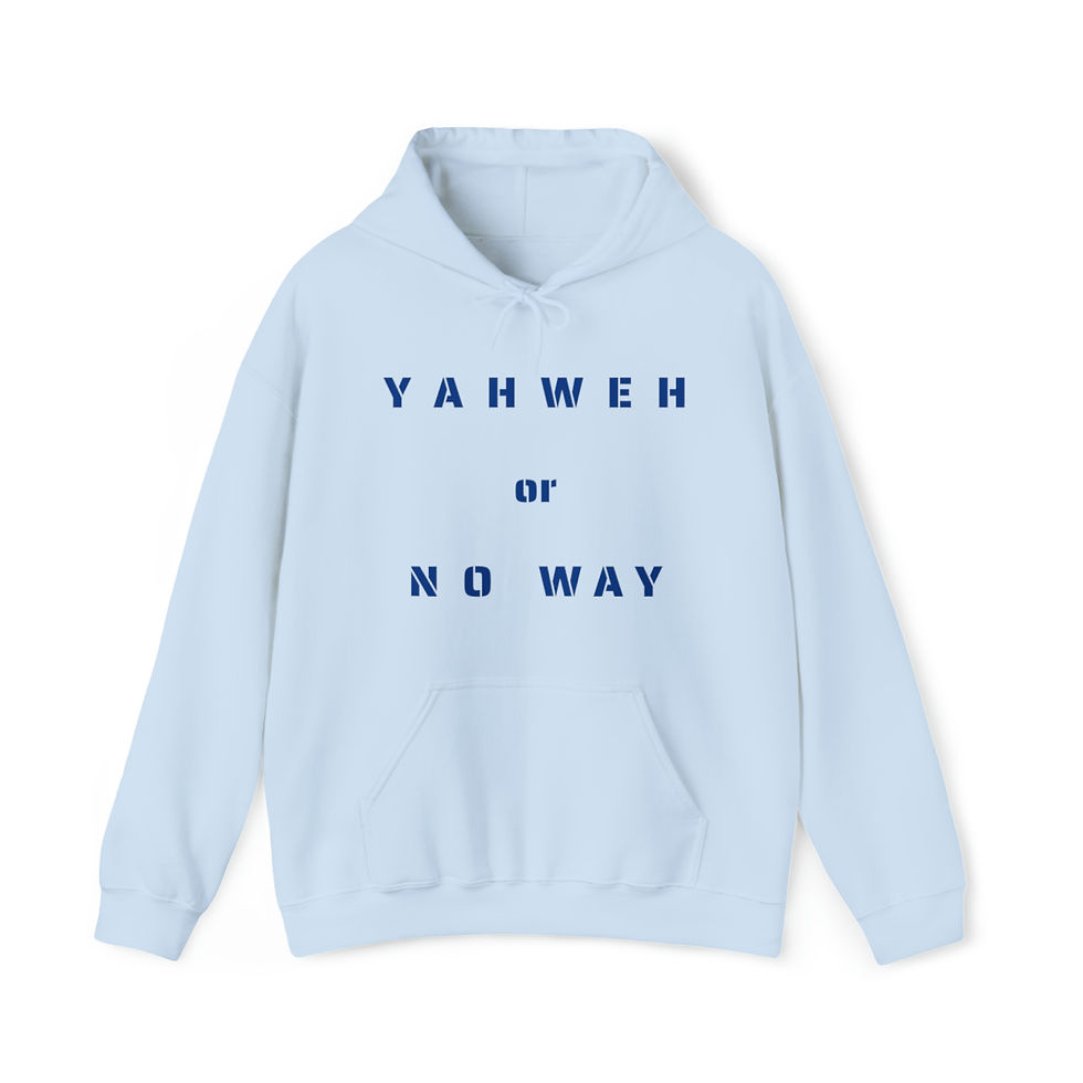 Thumbnail:  "Yahweh or No Way" Hooded Sweatshirt / Unisex Heavy Blend™