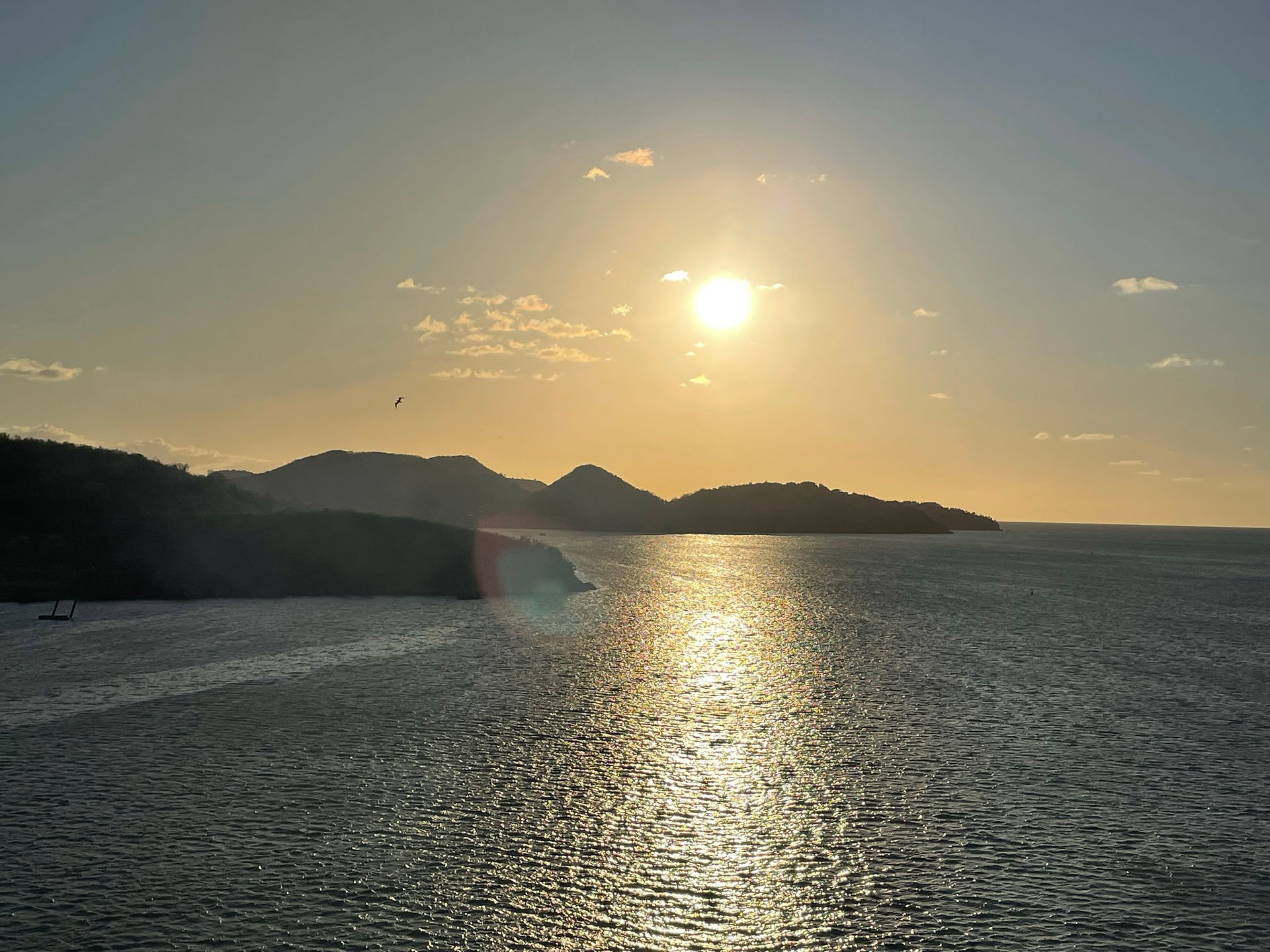 Sunset in Antigua
