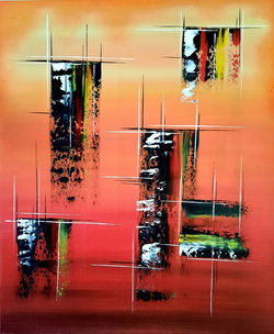 Toile 50x60. Acrylique.