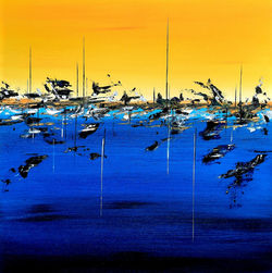 Toile 50x50. Acrylique.