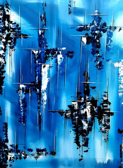 Toile 60x80. Acrylique.