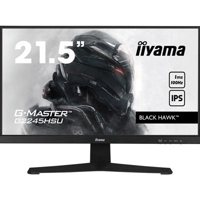 iiyama G-MASTER G2245HSU-B2 22 inch IPS Gaming Monitor, Full HD, 1ms, HDMI, D...
