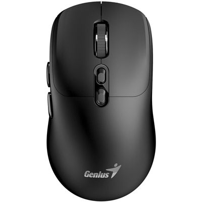 Genius AI Copilot Wireless Bluetooth Silent Mouse, Blutooth & 2.4 GHz, Adjust...