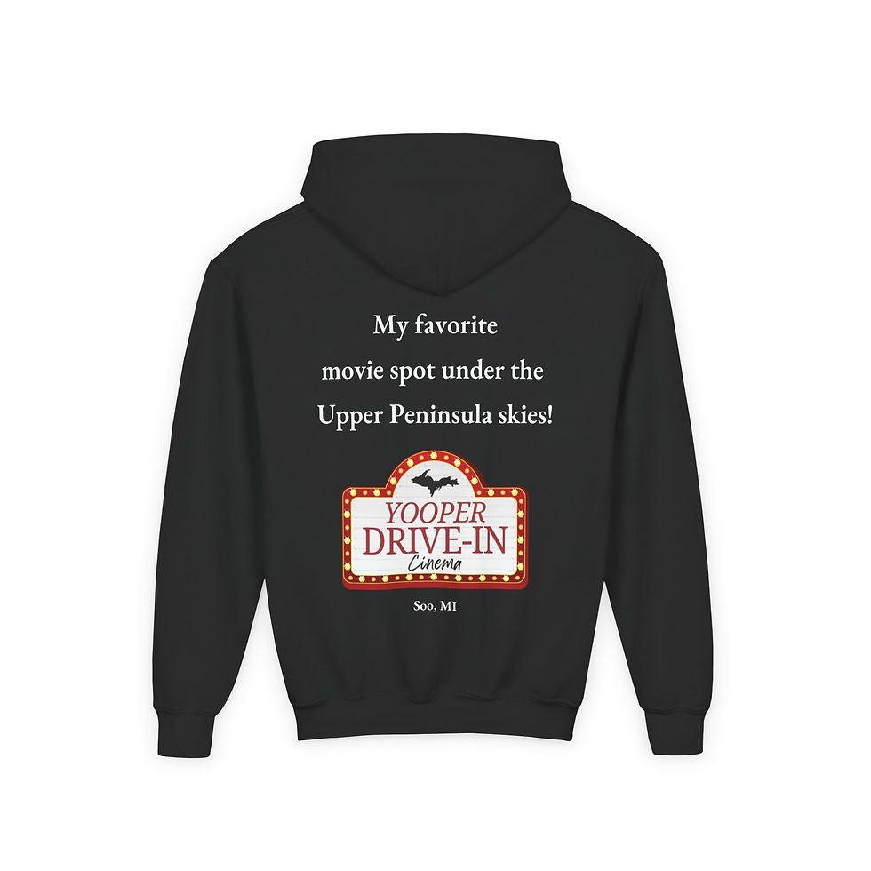 Thumbnail: My Kinda Reels Graphic Youth Heavy Blend Hoodie