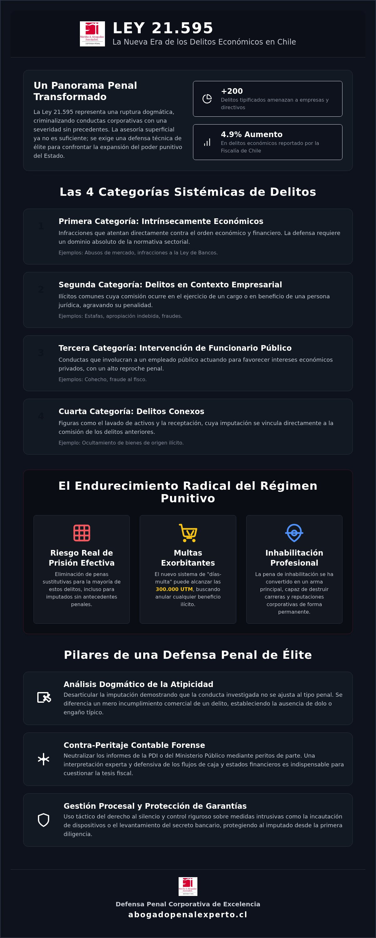 Defensa delitos económicos Chile