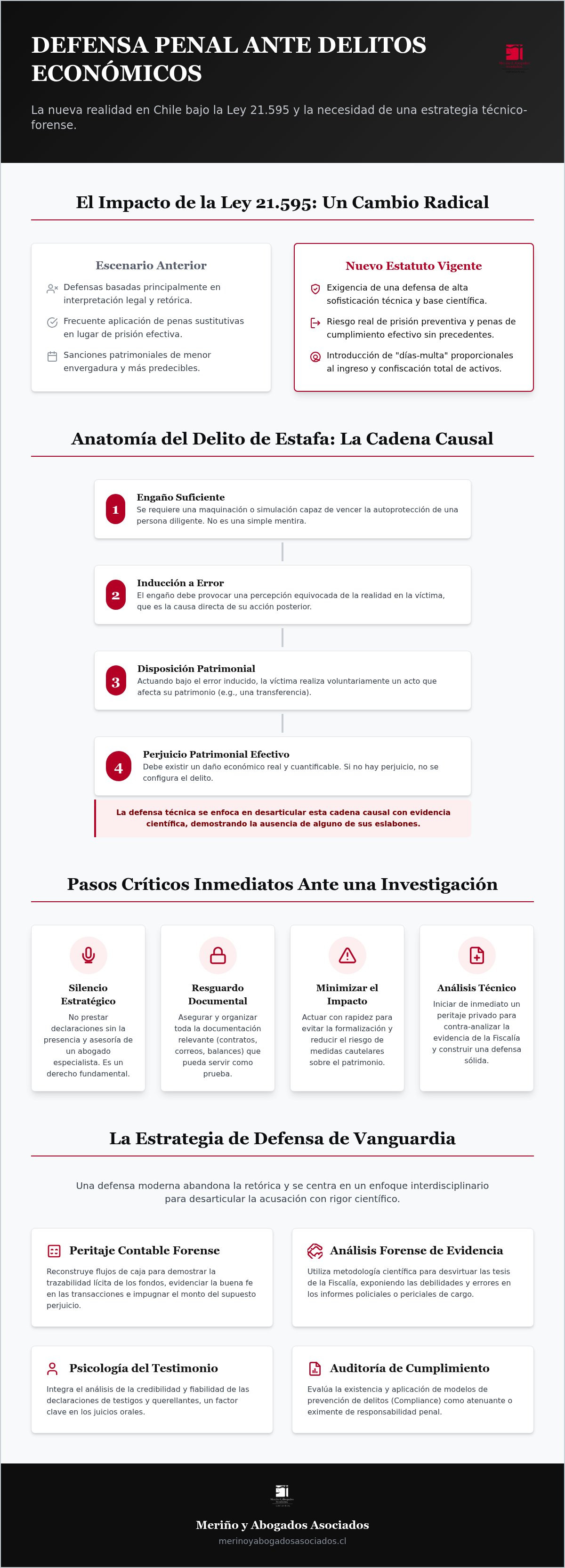Abogado por estafa en Chile